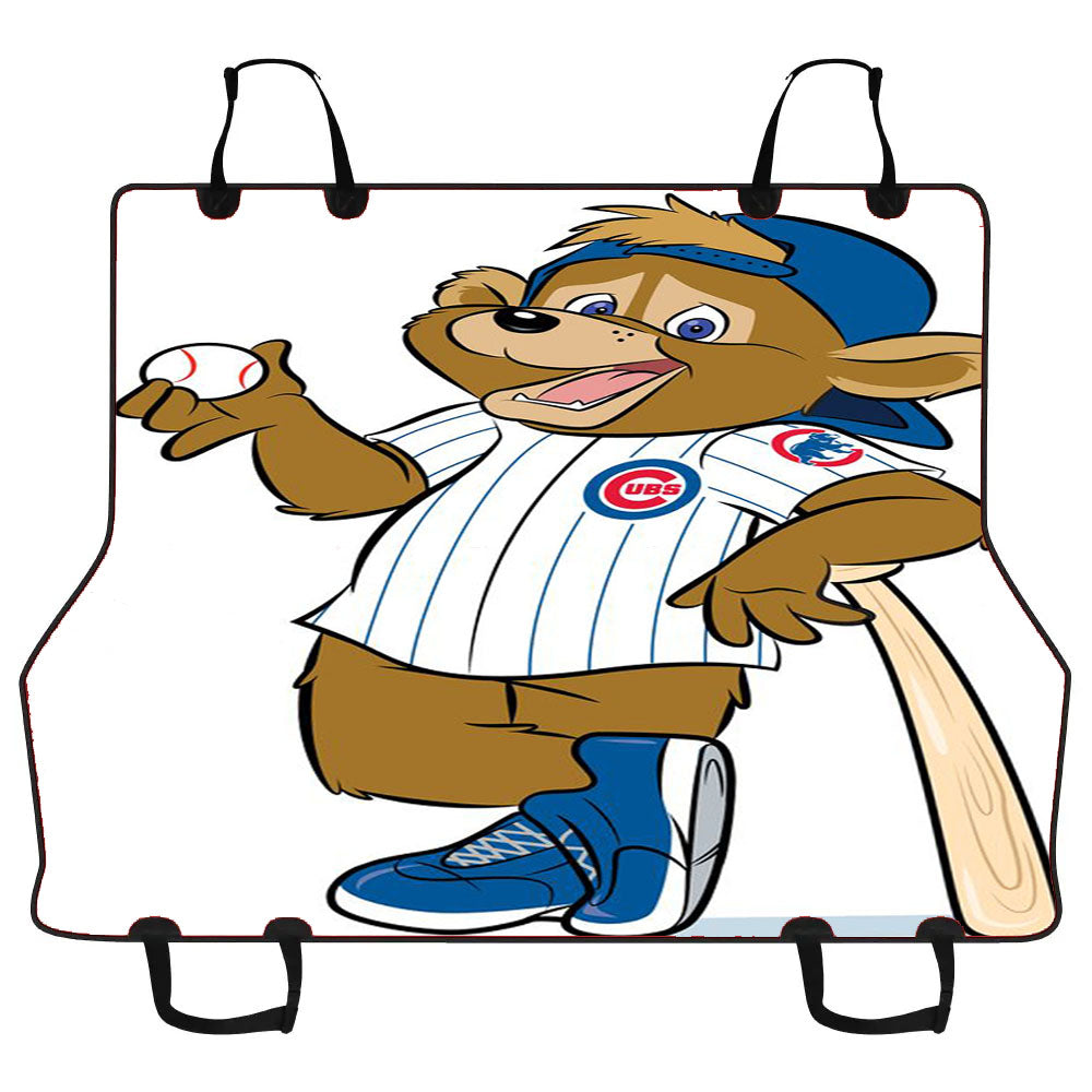 Chicago Cubs Bear Mascot Car Pet Seat Cover