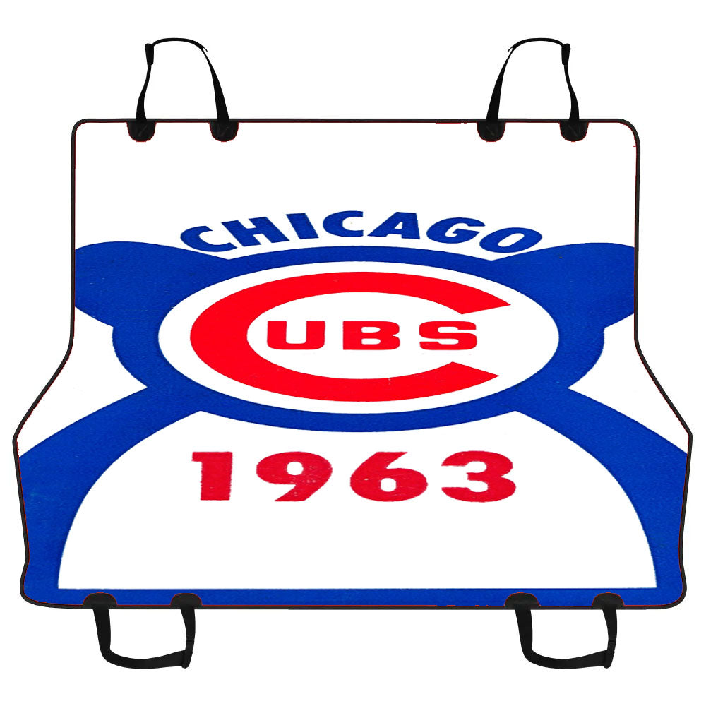 Chicago Cubs Bear Silhouette 1963 Car Pet Seat Cover