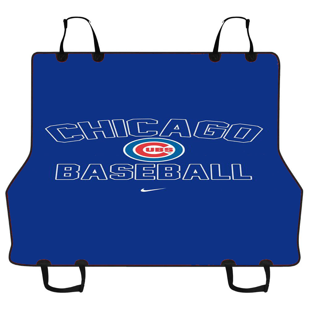 Chicago Cubs Blue Car Pet Seat Cover