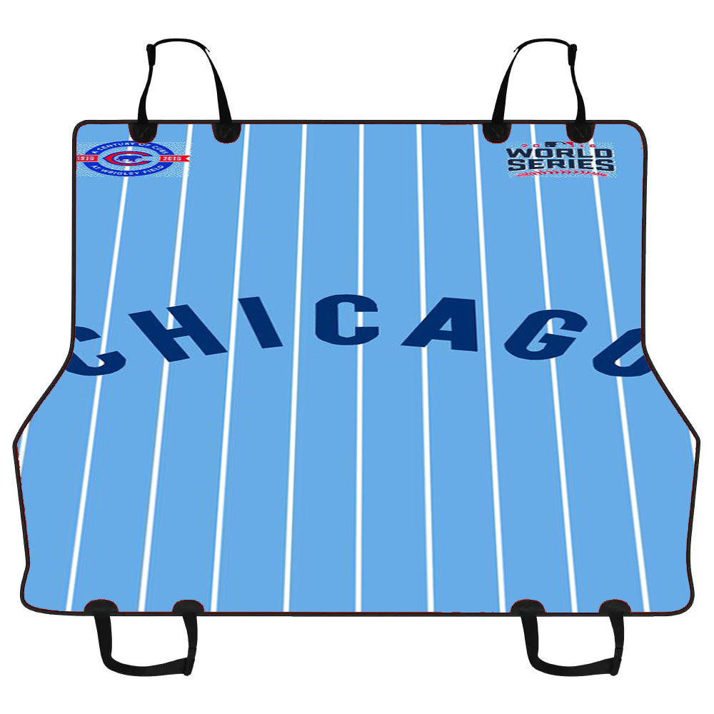 Chicago Cubs Blue 2 Car Pet Seat Cover