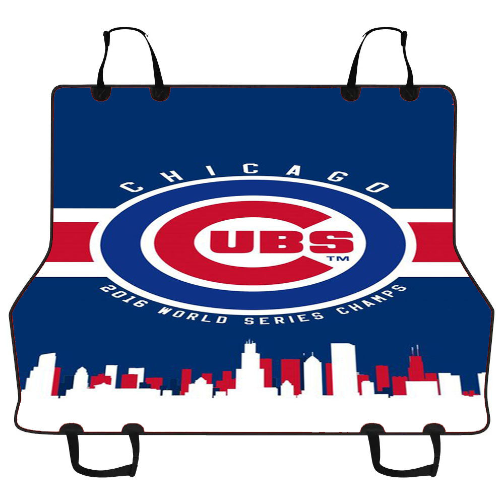 Chicago Cubs Blues Car Pet Seat Cover