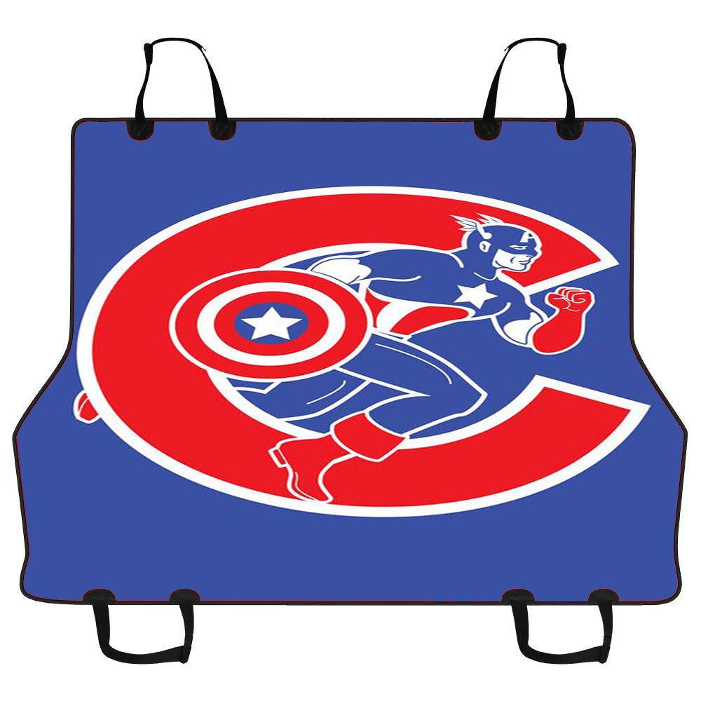 Chicago Cubs Captain America Car Pet Seat Cover