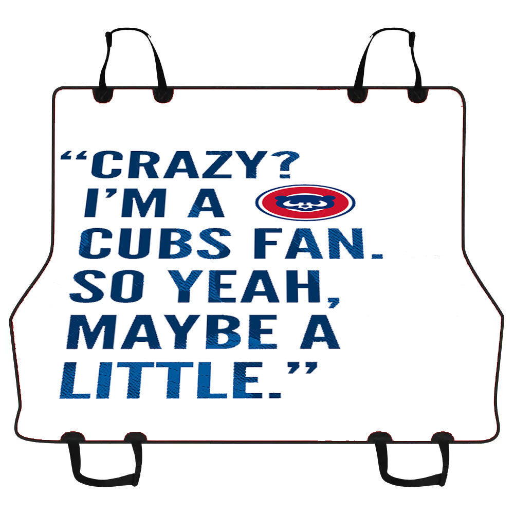 Chicago Cubs Fan Quotes Car Pet Seat Cover