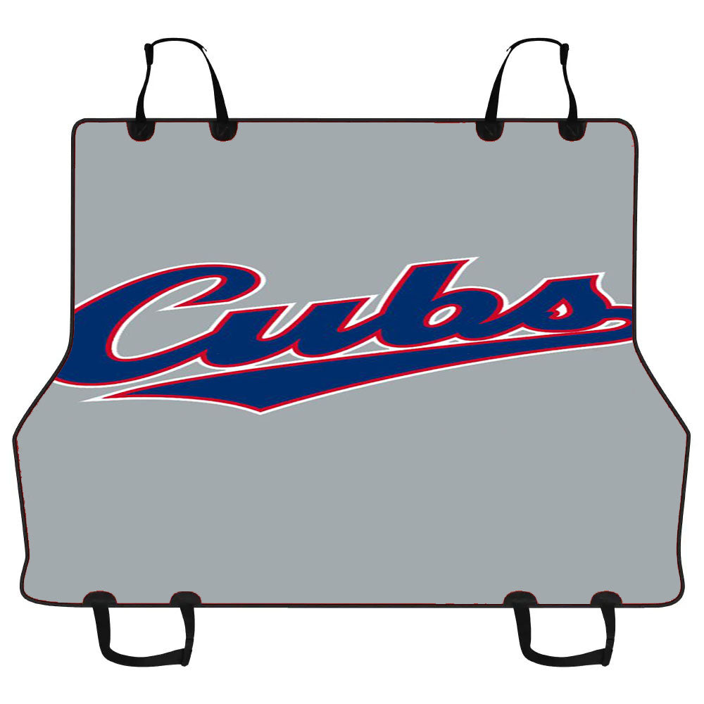 Chicago Cubs Font Car Pet Seat Cover