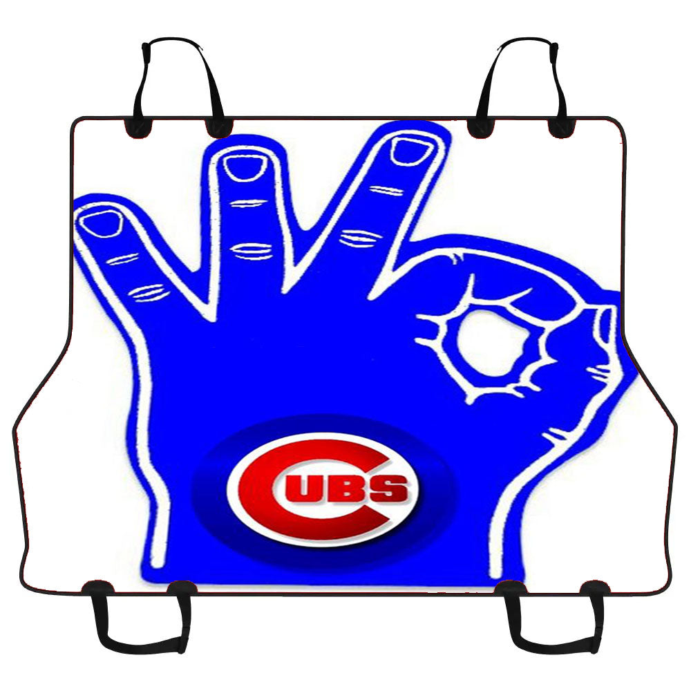 Chicago Cubs Hand Oke Car Pet Seat Cover