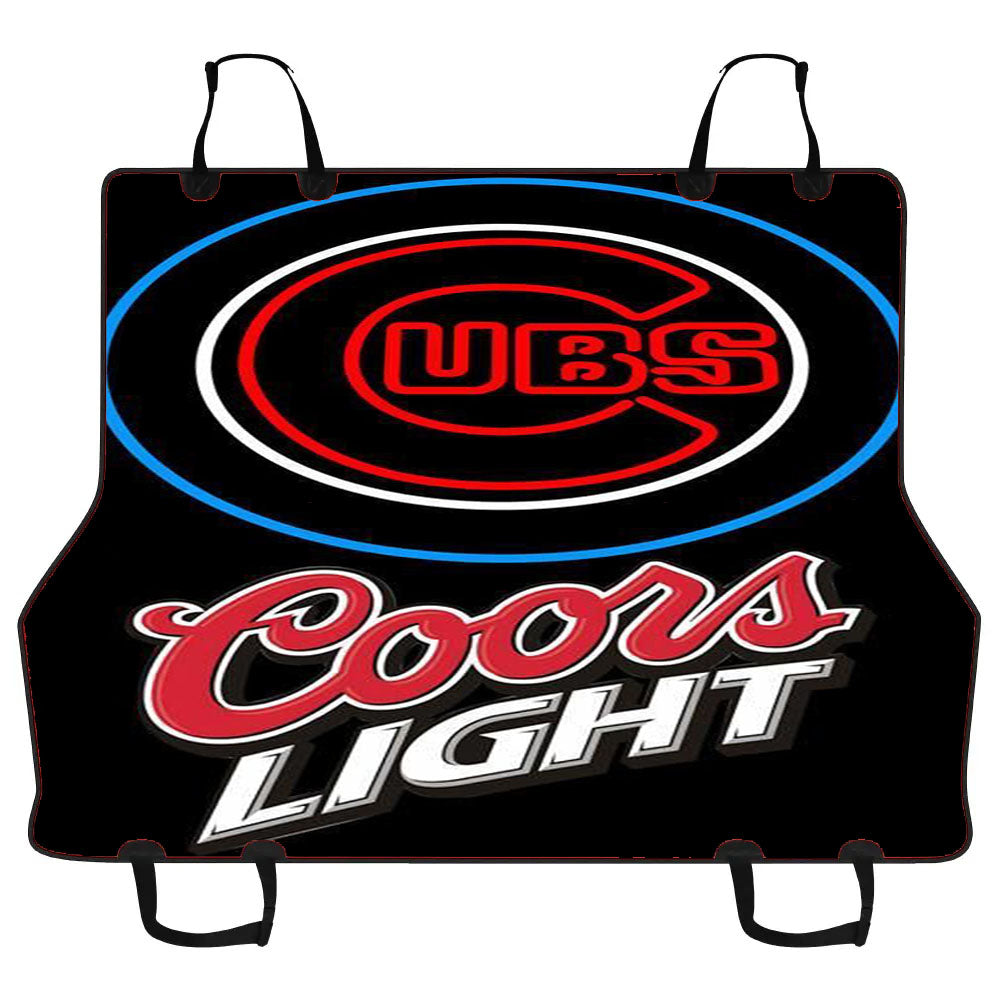 Chicago Cubs Light Car Pet Seat Cover