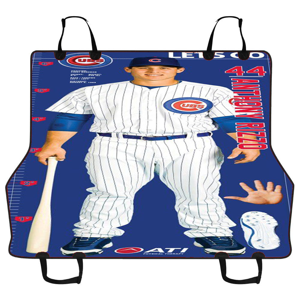 Chicago Cubs Player Car Pet Seat Cover