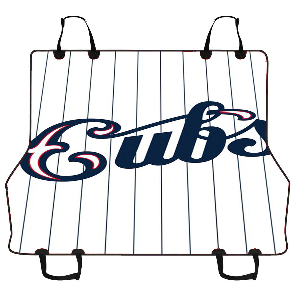 Chicago Cubs Street Stripe Car Pet Seat Cover