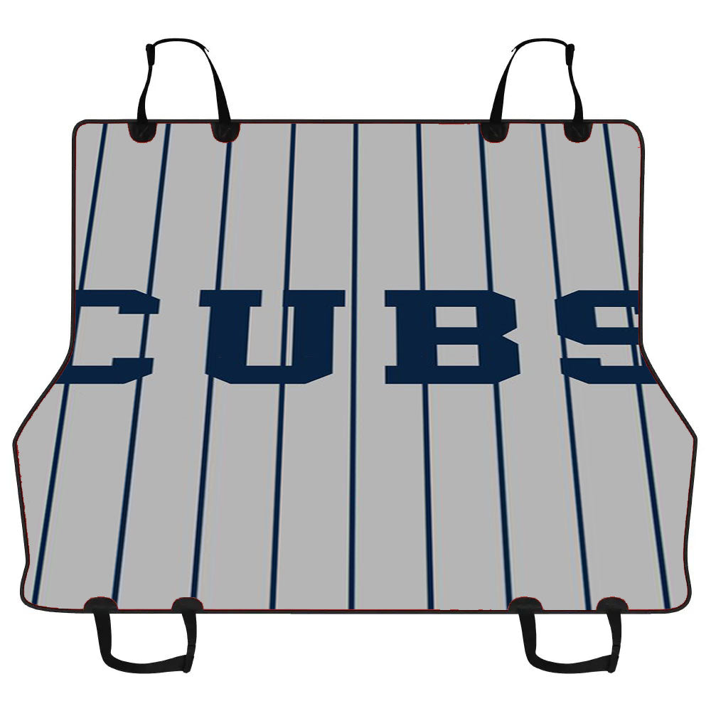 Chicago Cubs Stripers Car Pet Seat Cover