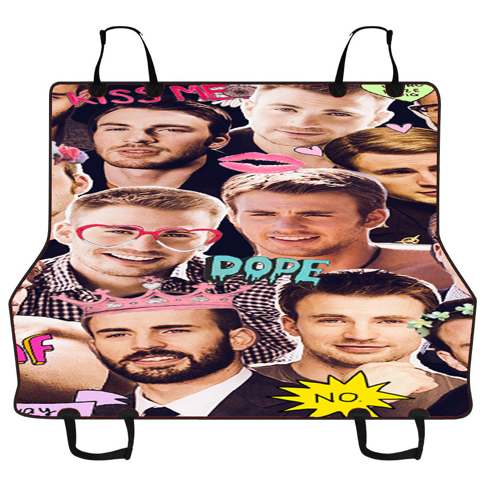 Chris Evans Captain America Car Pet Seat Cover