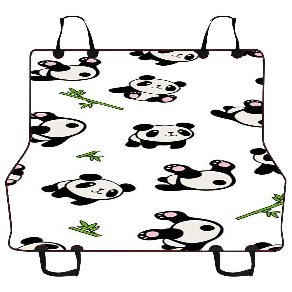 Chubby Panda Funny Pattern Car Pet Seat Cover