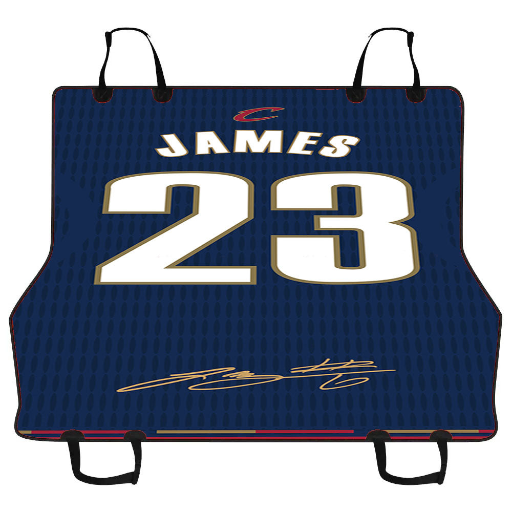 Cleveland Cavaliers James Blue Car Pet Seat Cover