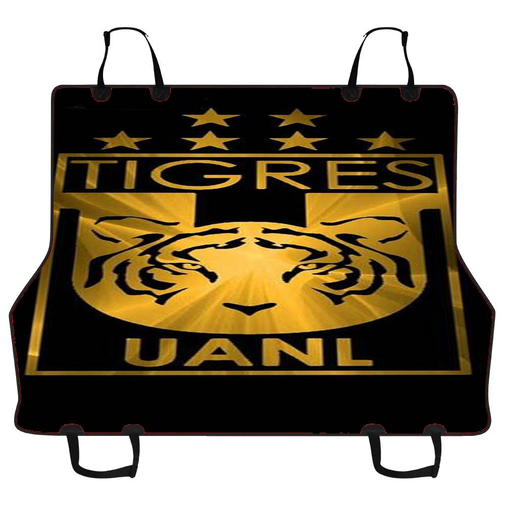 Club Uanl Tigres Gold Logo Car Pet Seat Cover