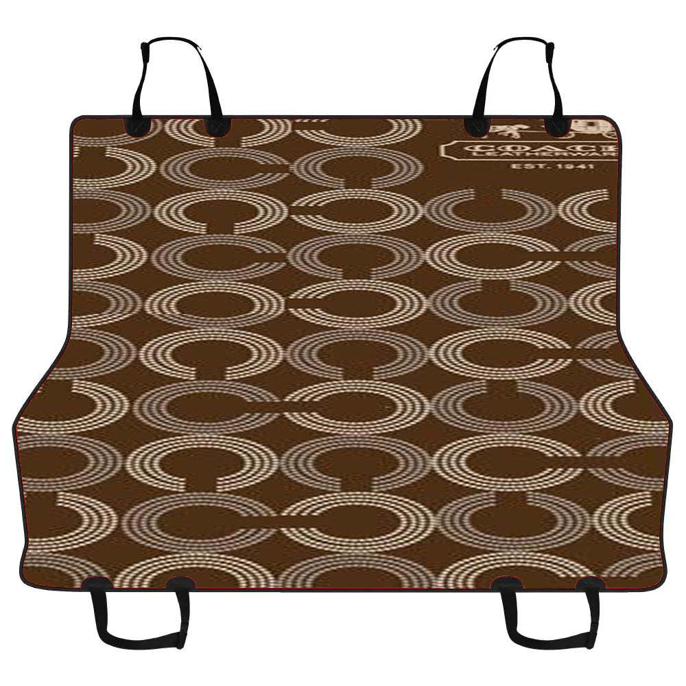 Coach Car Pet Seat Cover