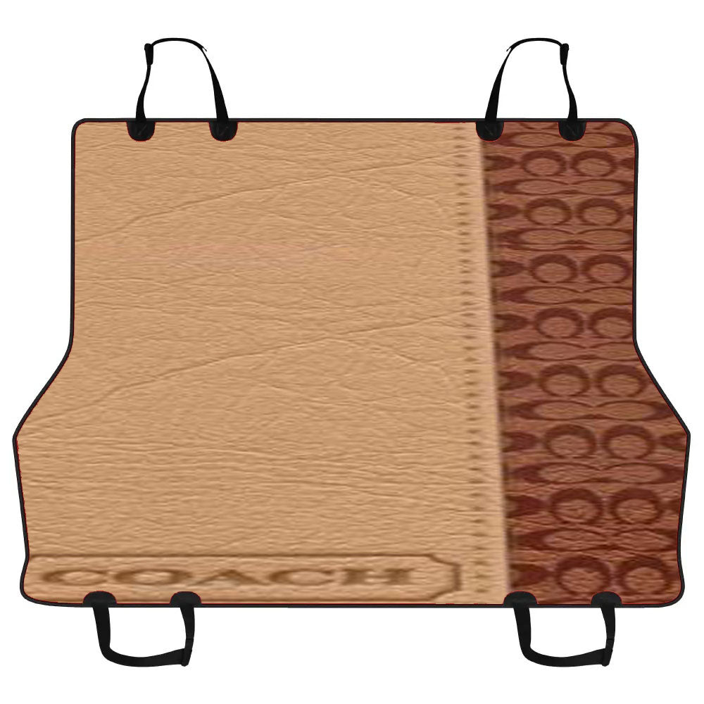 Coach Brown Car Pet Seat Cover
