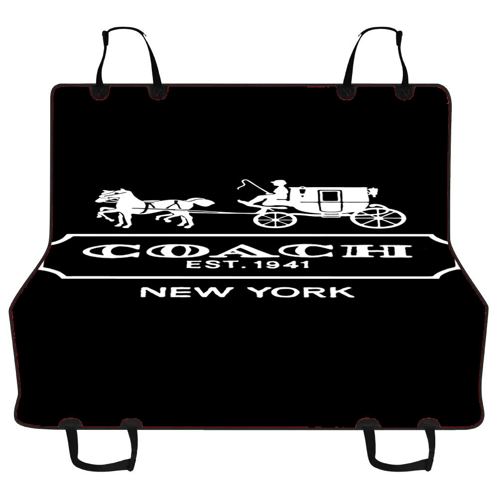 Coach Logo Car Pet Seat Cover