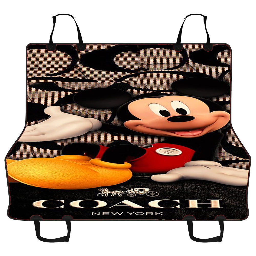 Coach Mickey Mouse Car Pet Seat Cover
