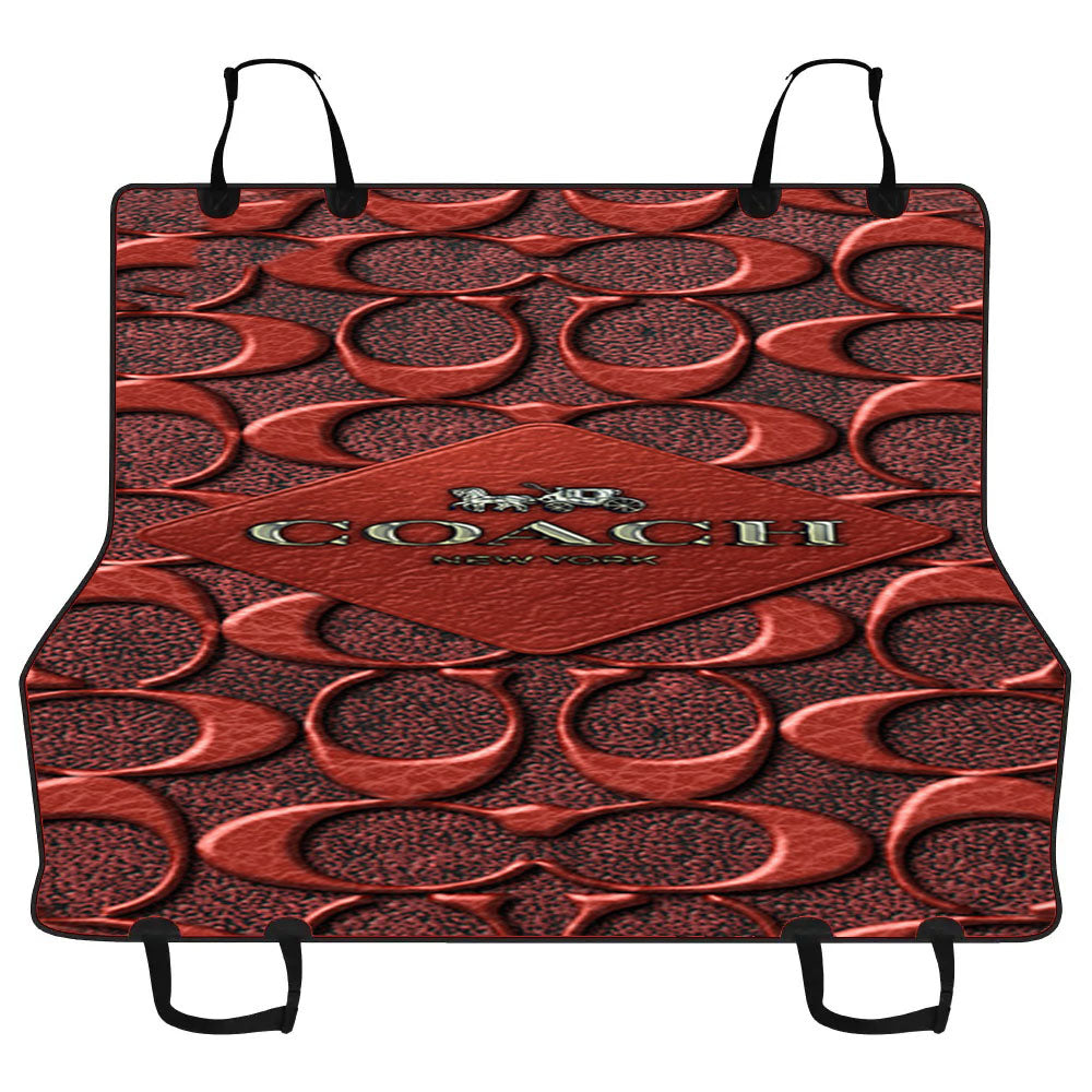 Coach New York Brown Car Pet Seat Cover
