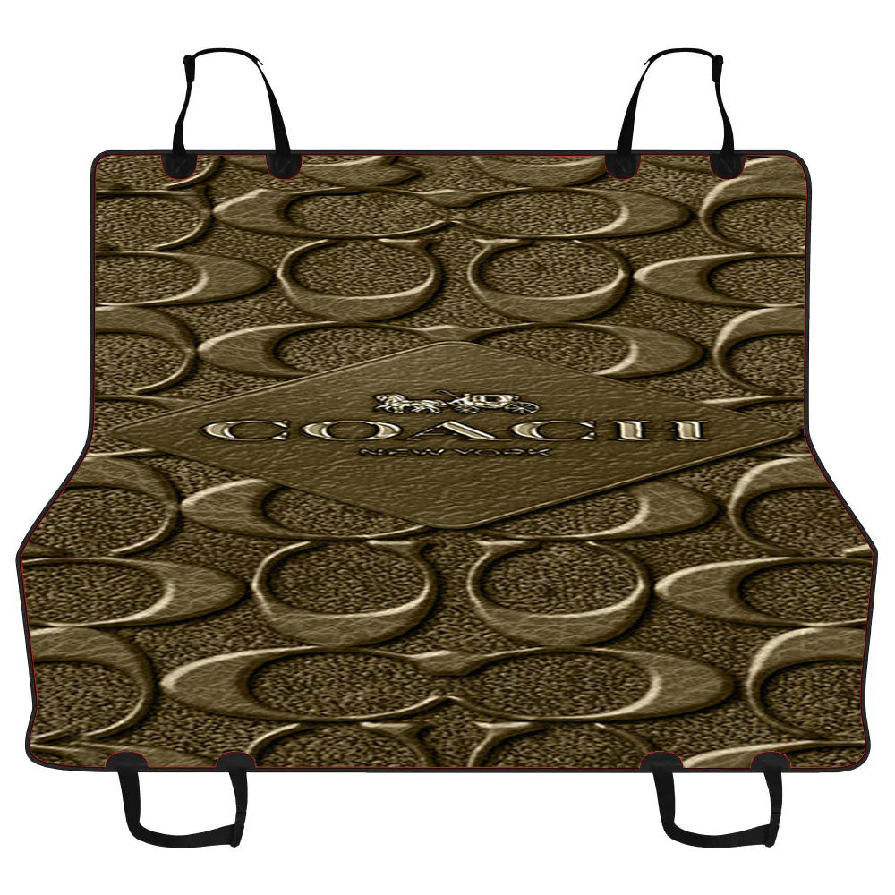 Coach New York Logo Car Pet Seat Cover