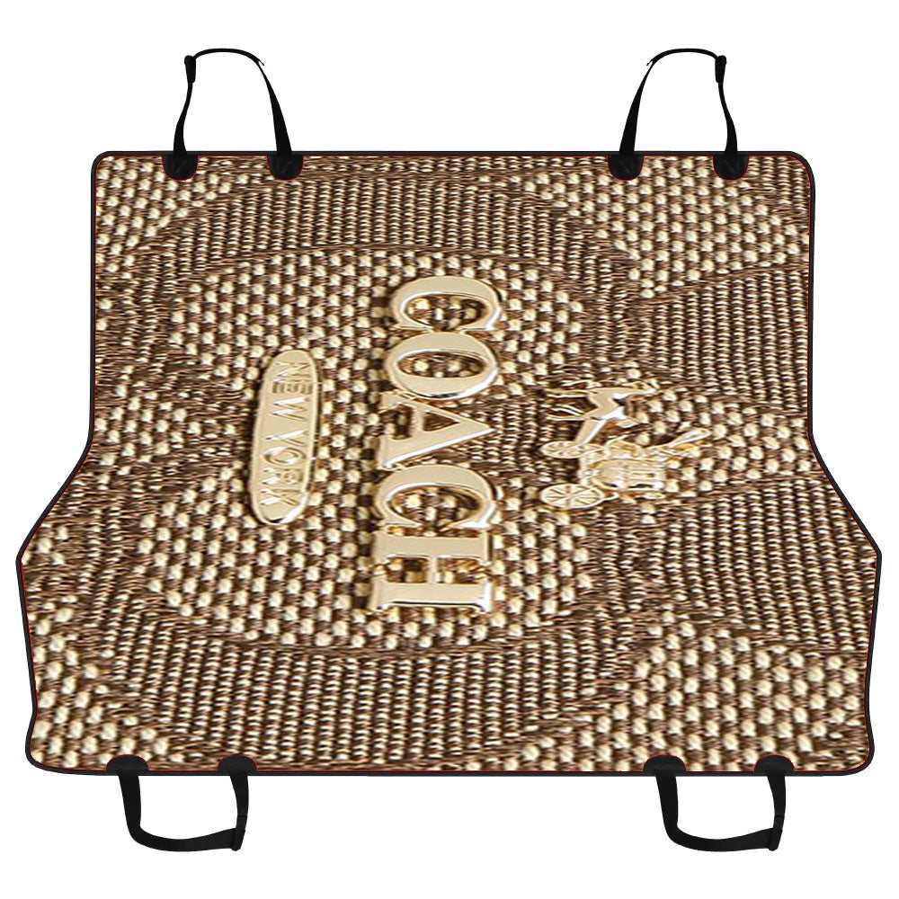 Coach Wallet 2 Car Pet Seat Cover