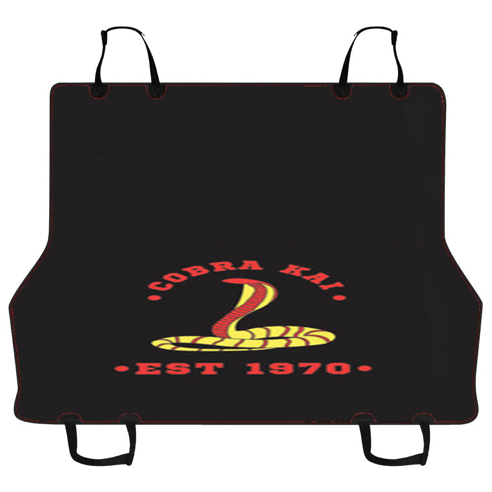 Cobra Kai Snake Est 1970 Car Pet Seat Cover