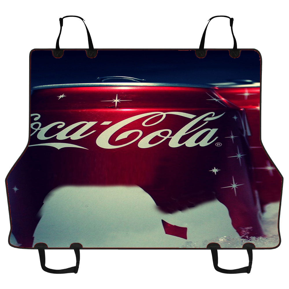 Coca-Cola Brand Car Pet Seat Cover