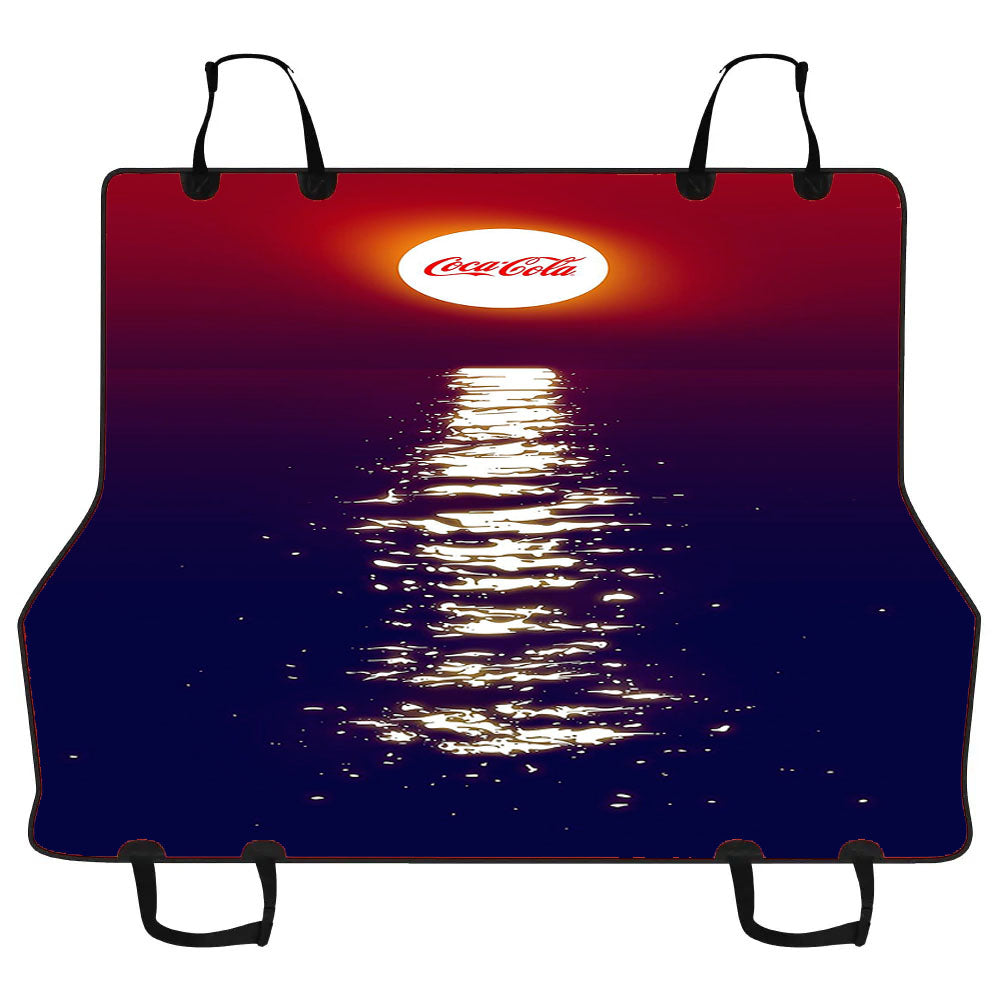 Coca Cola Sunset Reflection Car Pet Seat Cover