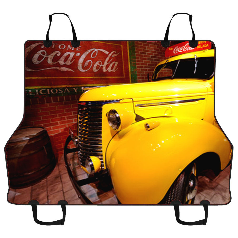 Coca Cola Truck Car Pet Seat Cover