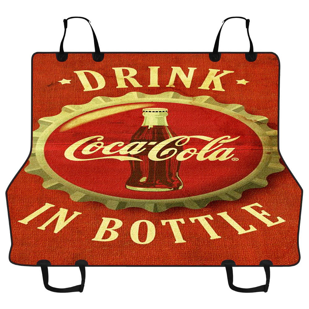 Coca Cola Vintage Car Pet Seat Cover