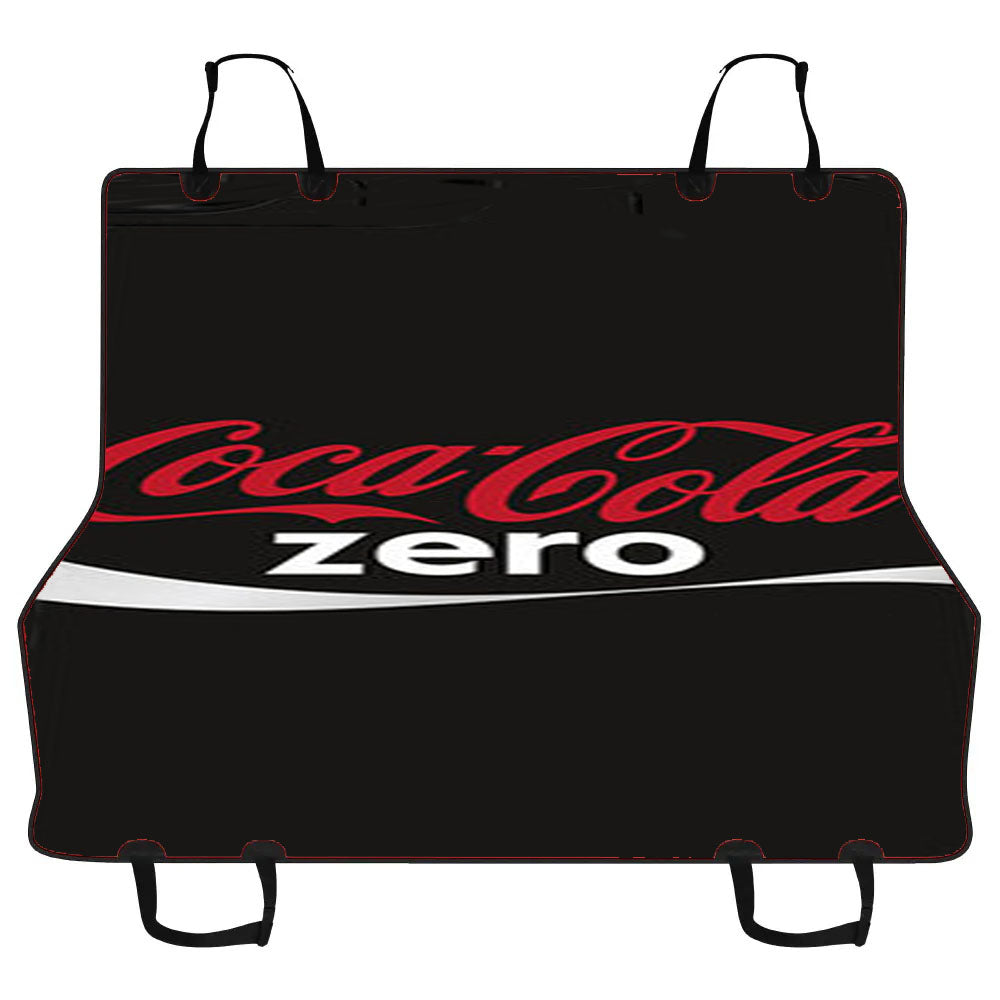 Coca Cola Zero Black Car Pet Seat Cover