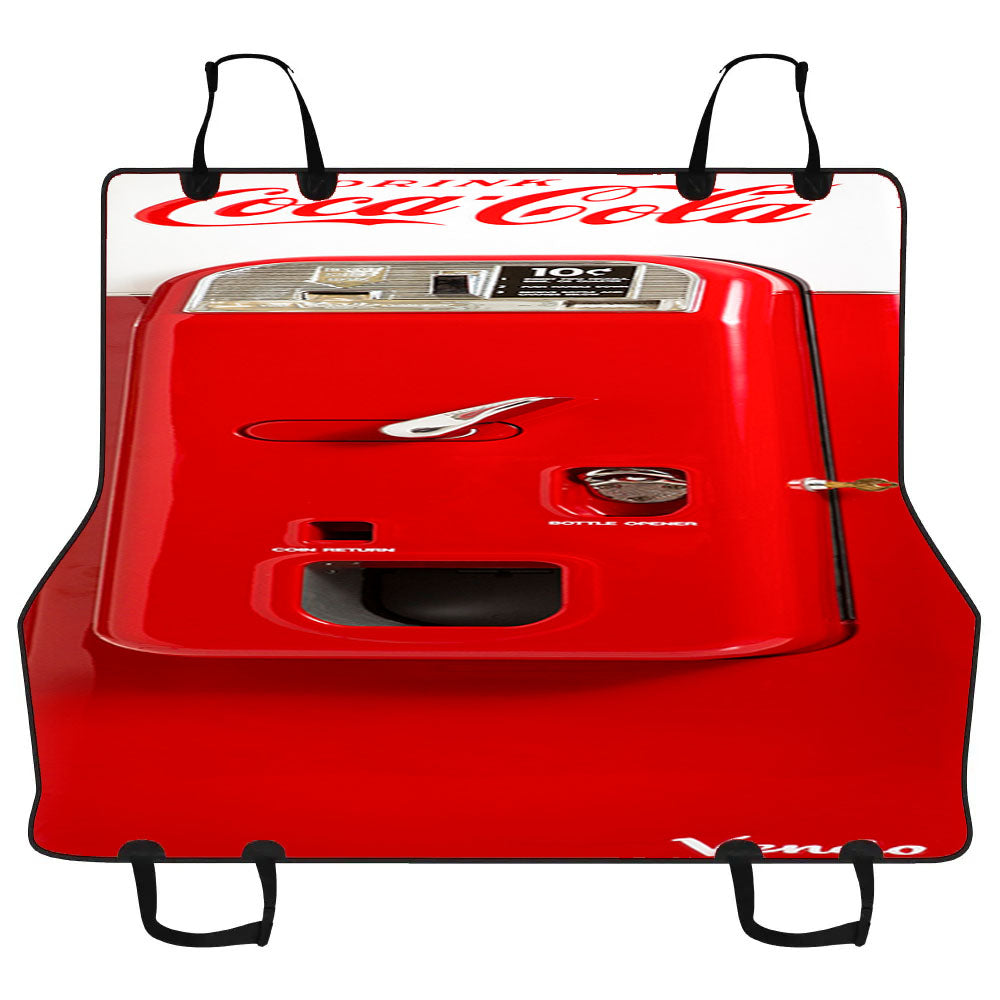 Coke Coca Cola Vendo Machine Car Pet Seat Cover