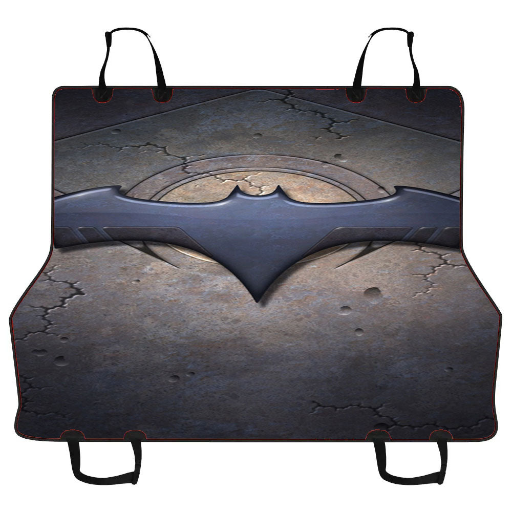 Comic Batman Classic Logo Car Pet Seat Cover