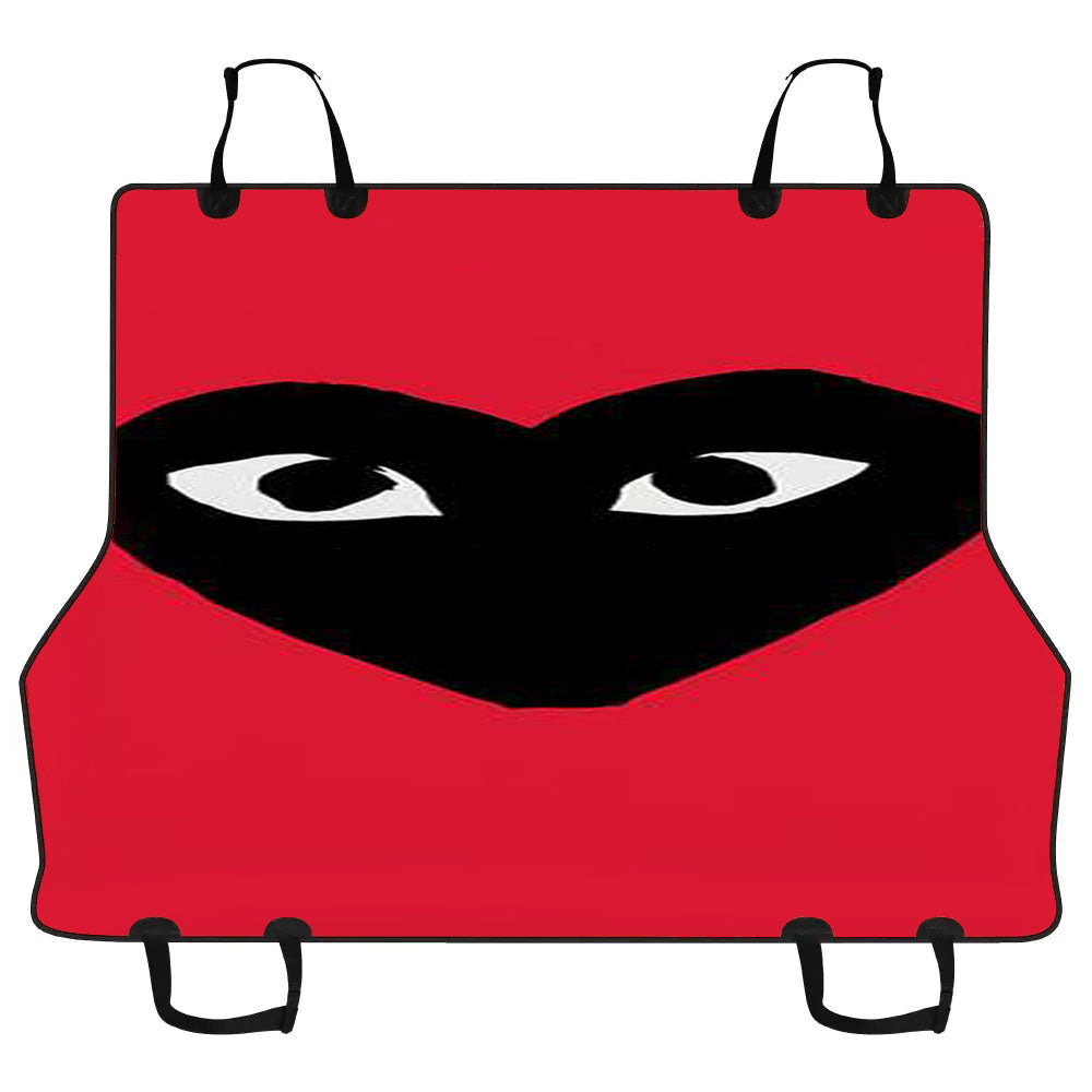 Comme Des Garcons Black And Red Car Pet Seat Cover
