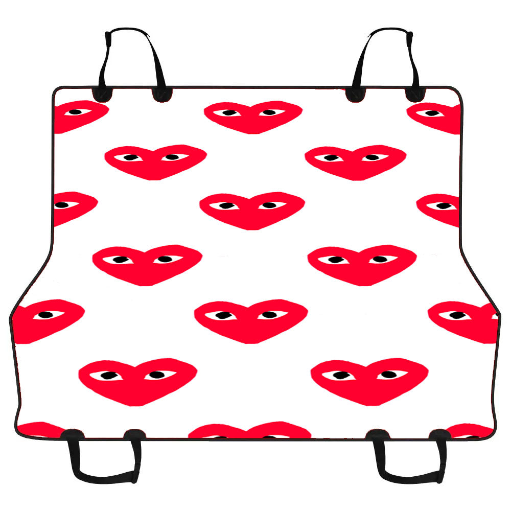 Comme Des Garcons Pattern Car Pet Seat Cover
