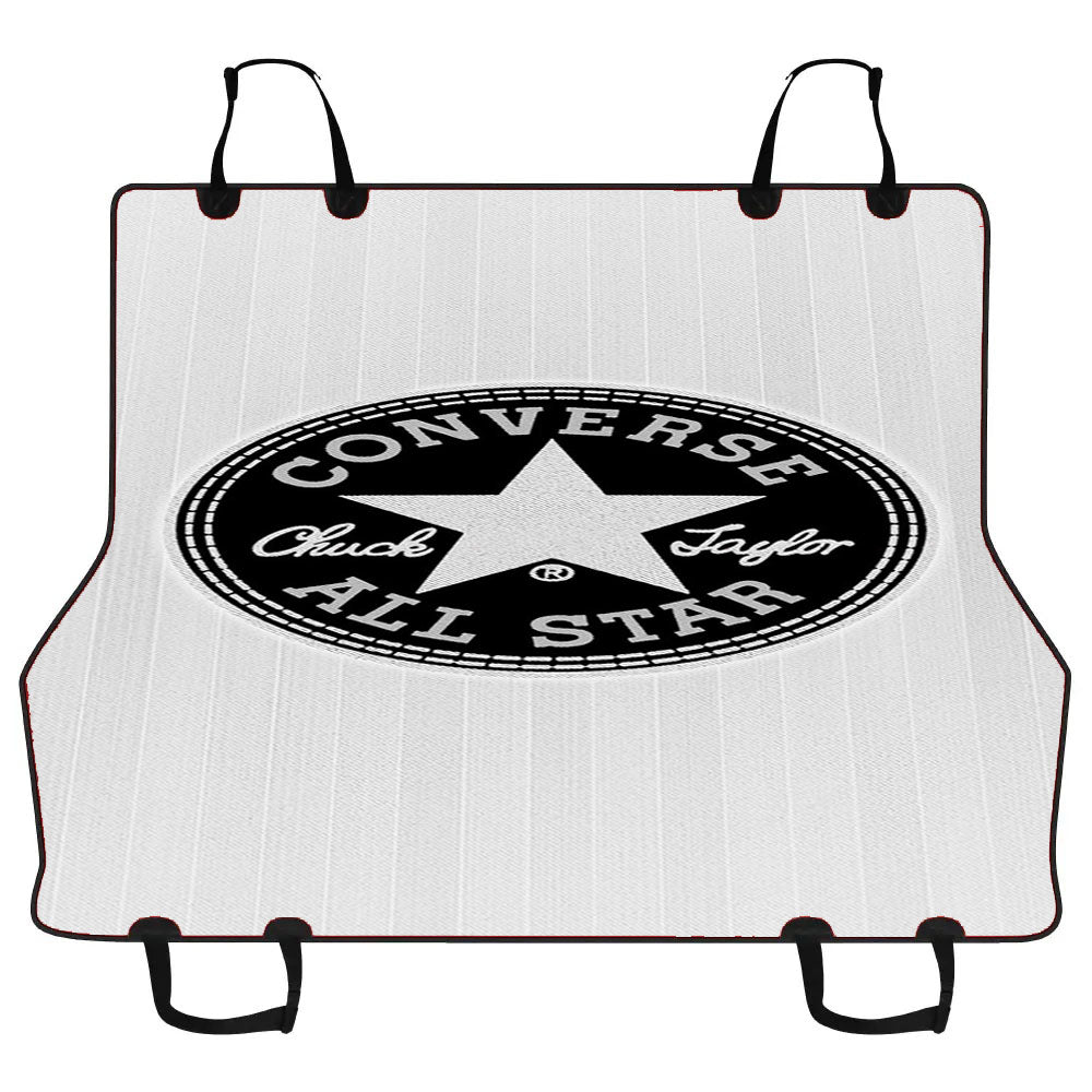 Converse Allstar Logo White Car Pet Seat Cover