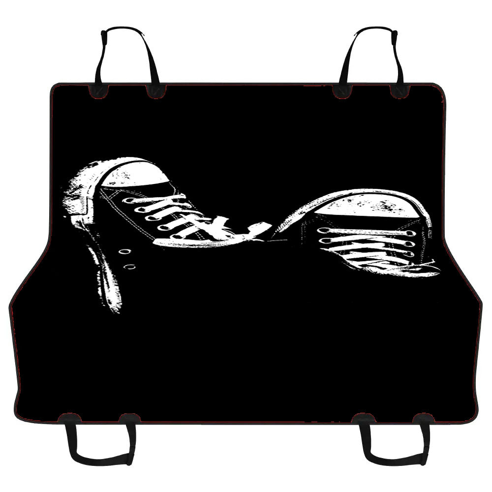 Converse White Silhouette Car Pet Seat Cover