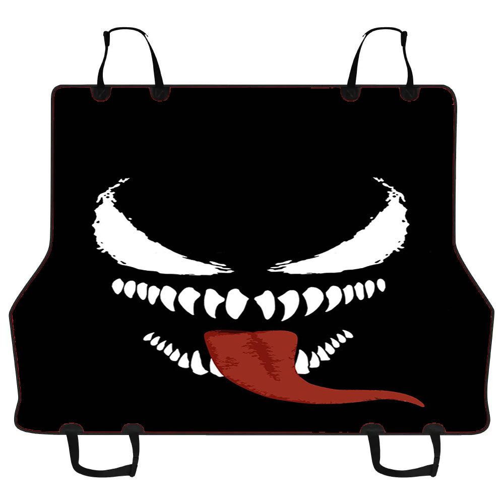 Cool Dark Venom Mask Car Pet Seat Cover