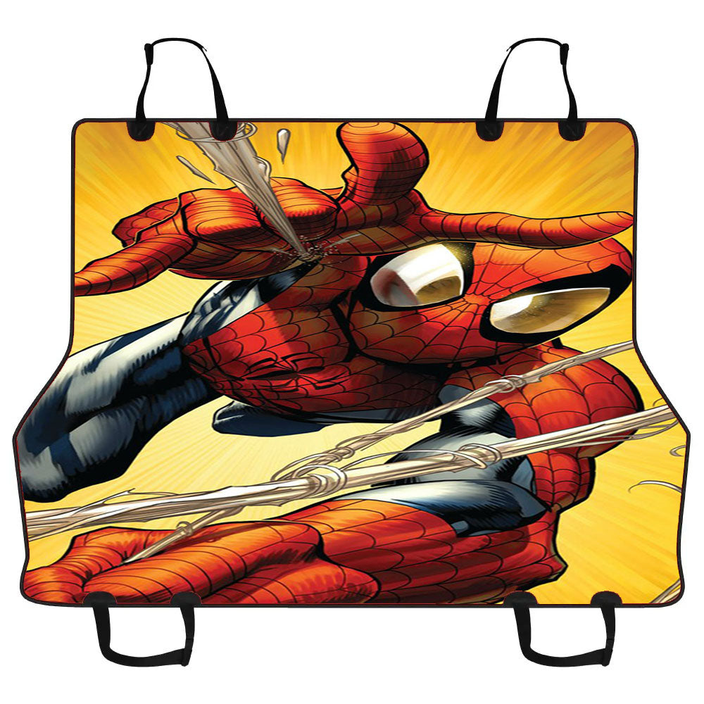 Cool Spider Man Web Car Pet Seat Cover