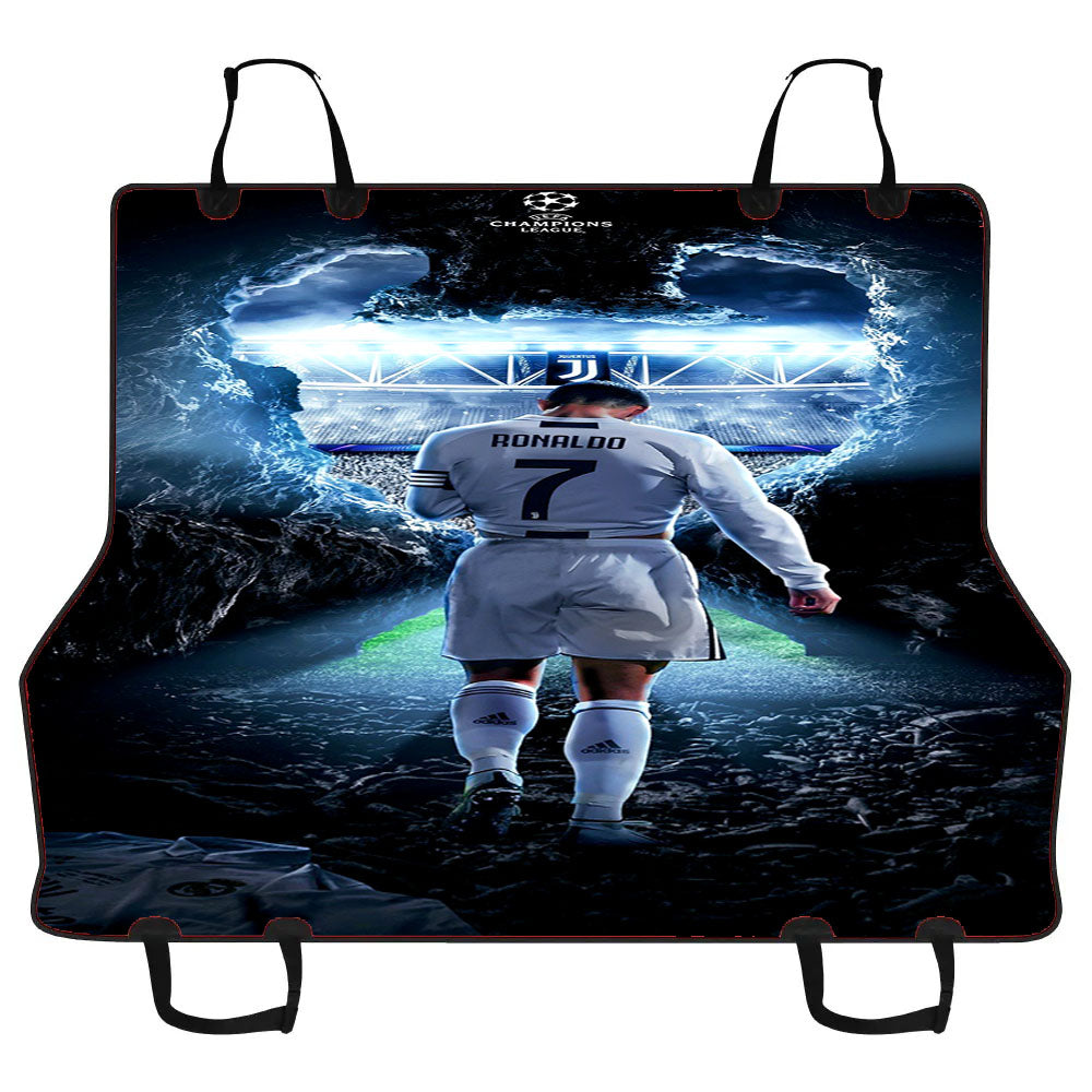 Cristiano Ronaldo Jr Champions League Car Pet Seat Cover