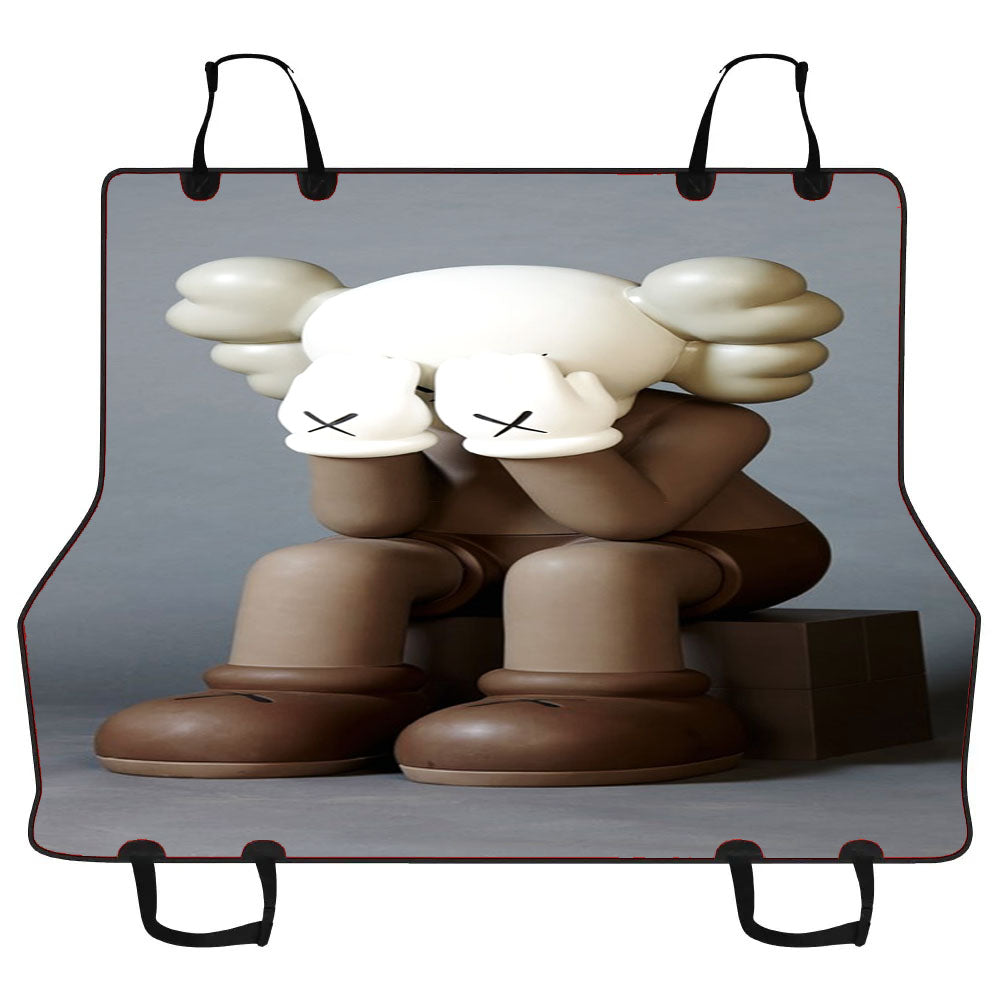 Crying Kaws Car Pet Seat Cover