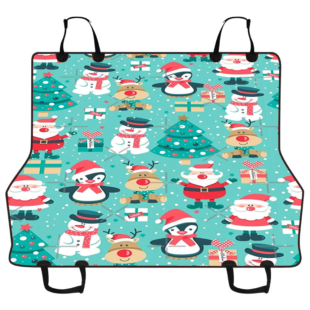 Cute Christmas Car Pet Seat Cover