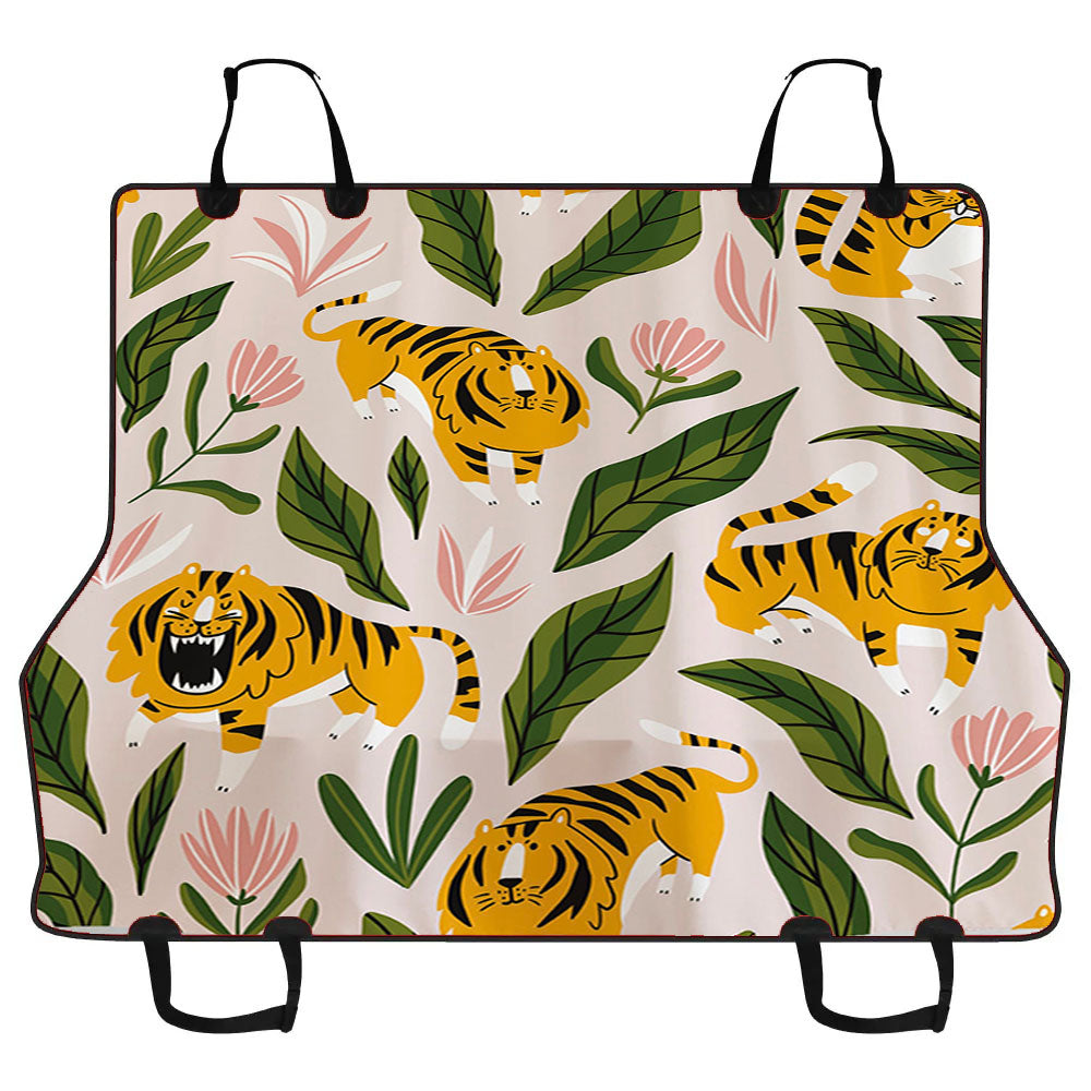 Cute Tiger Animal Car Pet Seat Cover