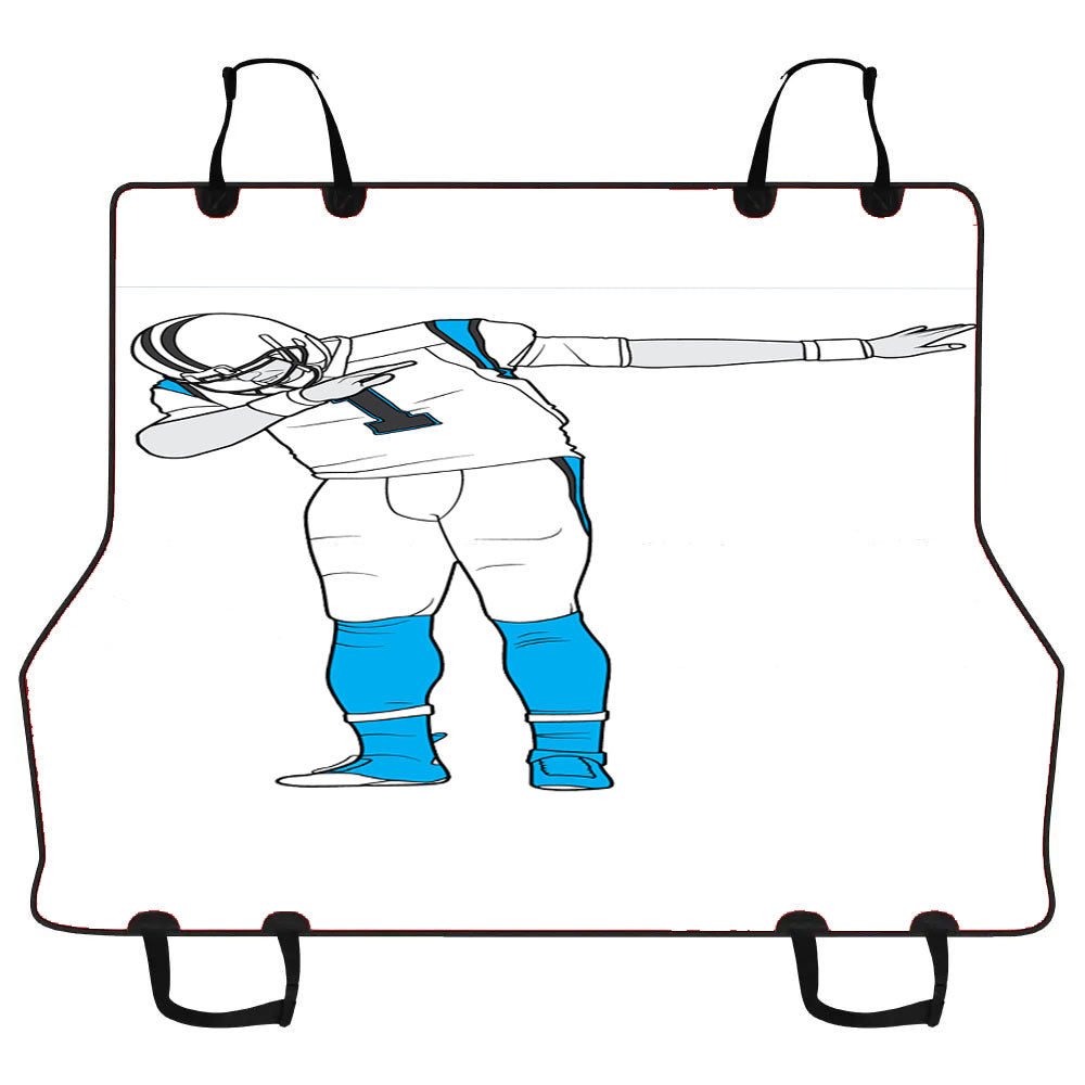 Dab Cam Newton Cartoon Car Pet Seat Cover