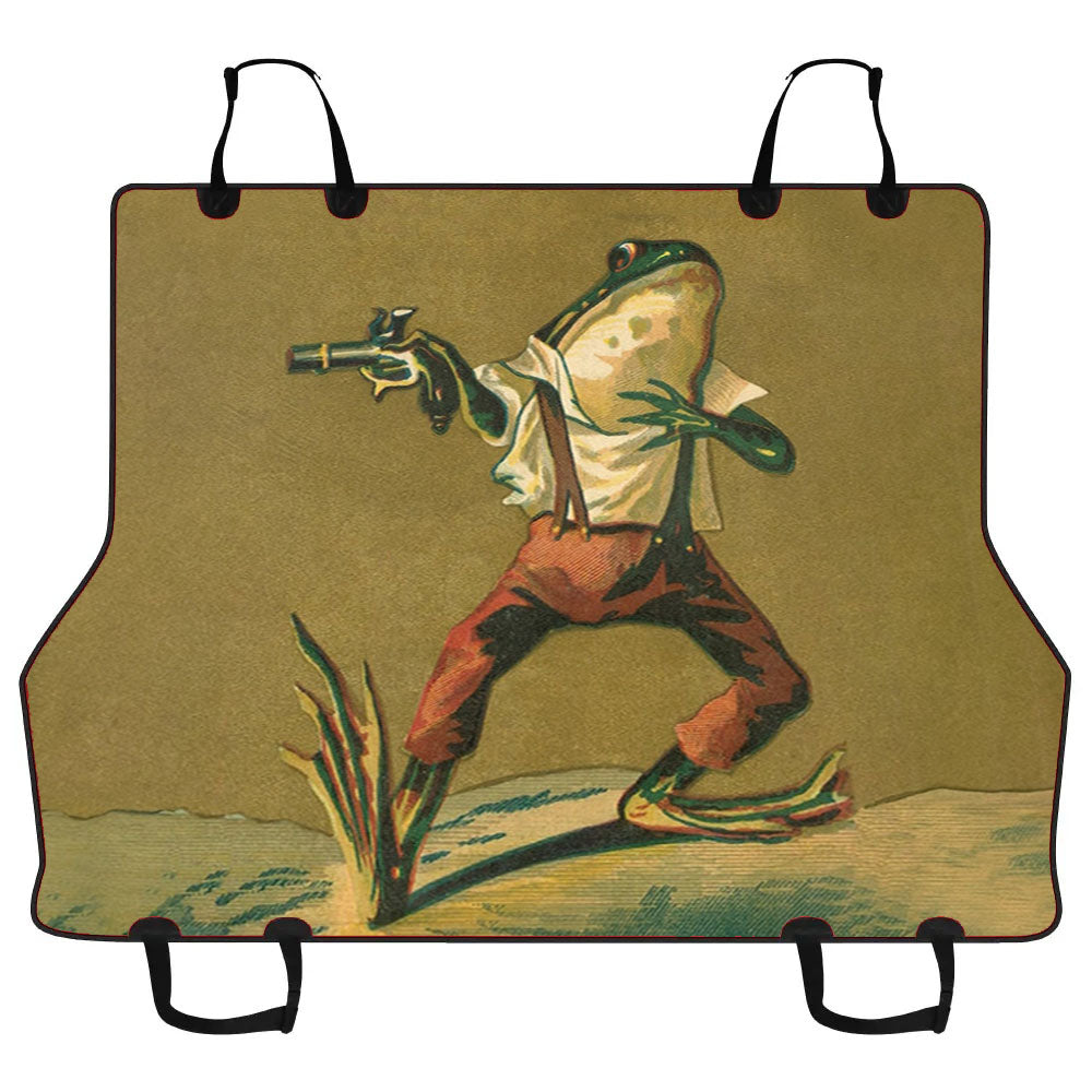 Danger Frog Car Pet Seat Cover