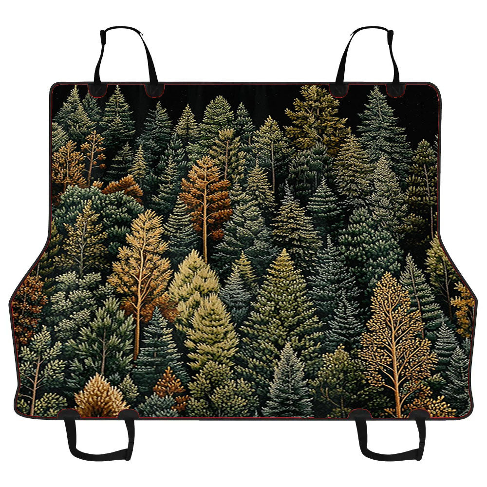 Dark Forest Car Pet Seat Cover