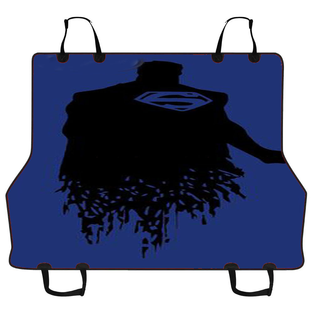 Dc Superheroes Superman Silhouette Car Pet Seat Cover
