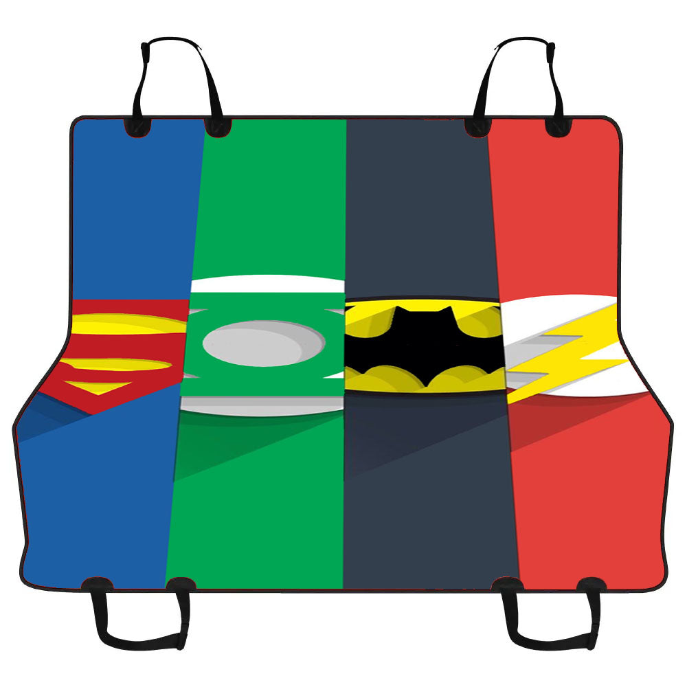 Dc Superheroes Wallpapers Group Car Pet Seat Cover