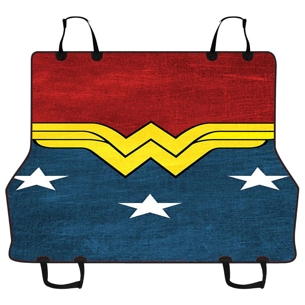 Dc Wonder Woman Icon Car Pet Seat Cover