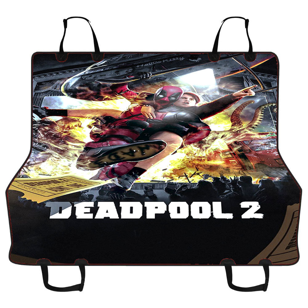 Deadpool 2 Movie Poster Car Pet Seat Cover