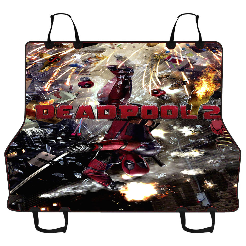 Deadpool 2 Movie Poster Imax Car Pet Seat Cover
